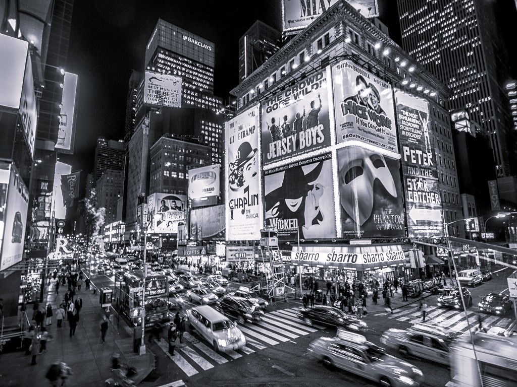 Times Square New York City corporate perspective